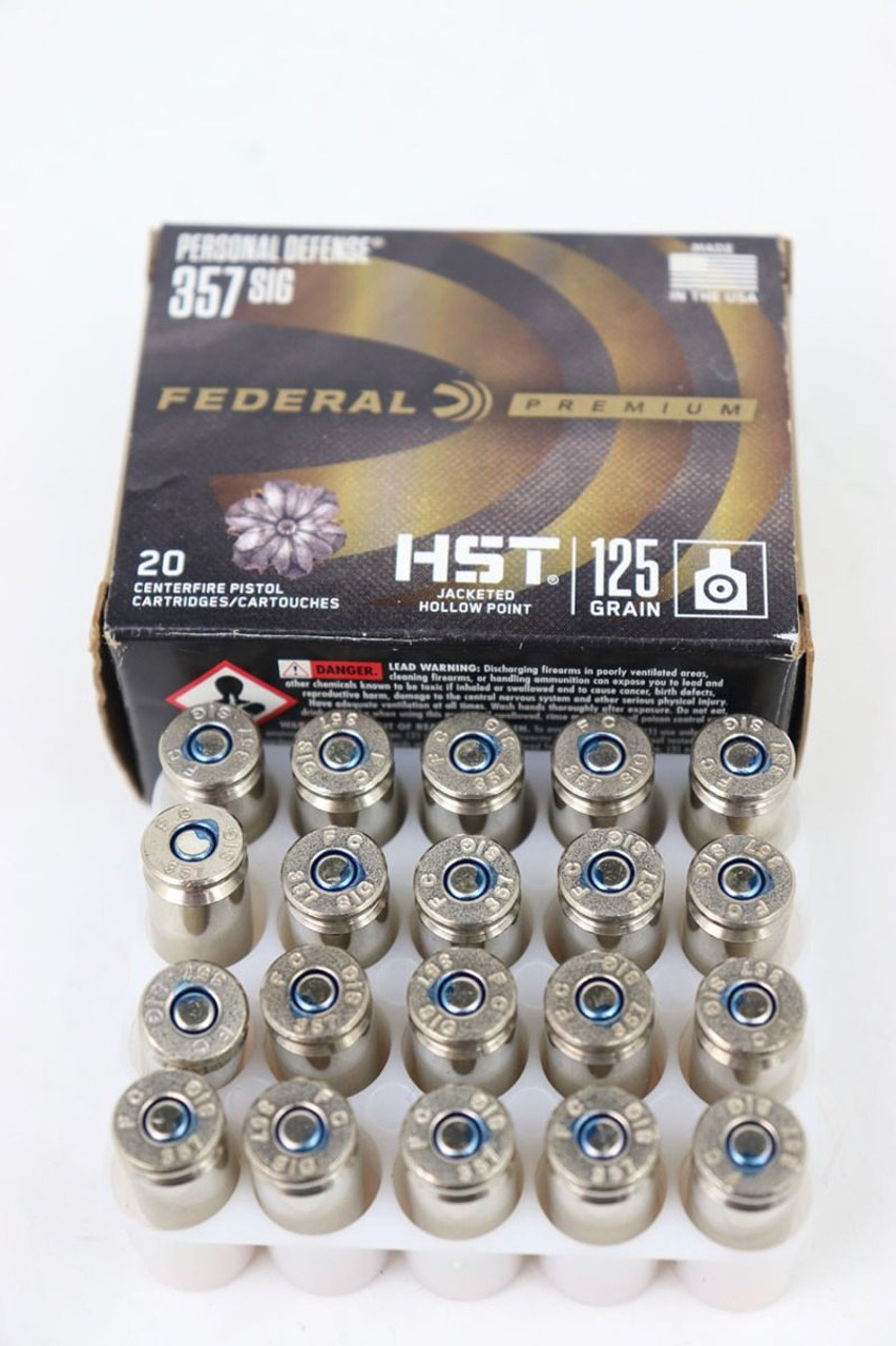 NIB - Federal Premium Personal Defense, HST 357 Sig - 1