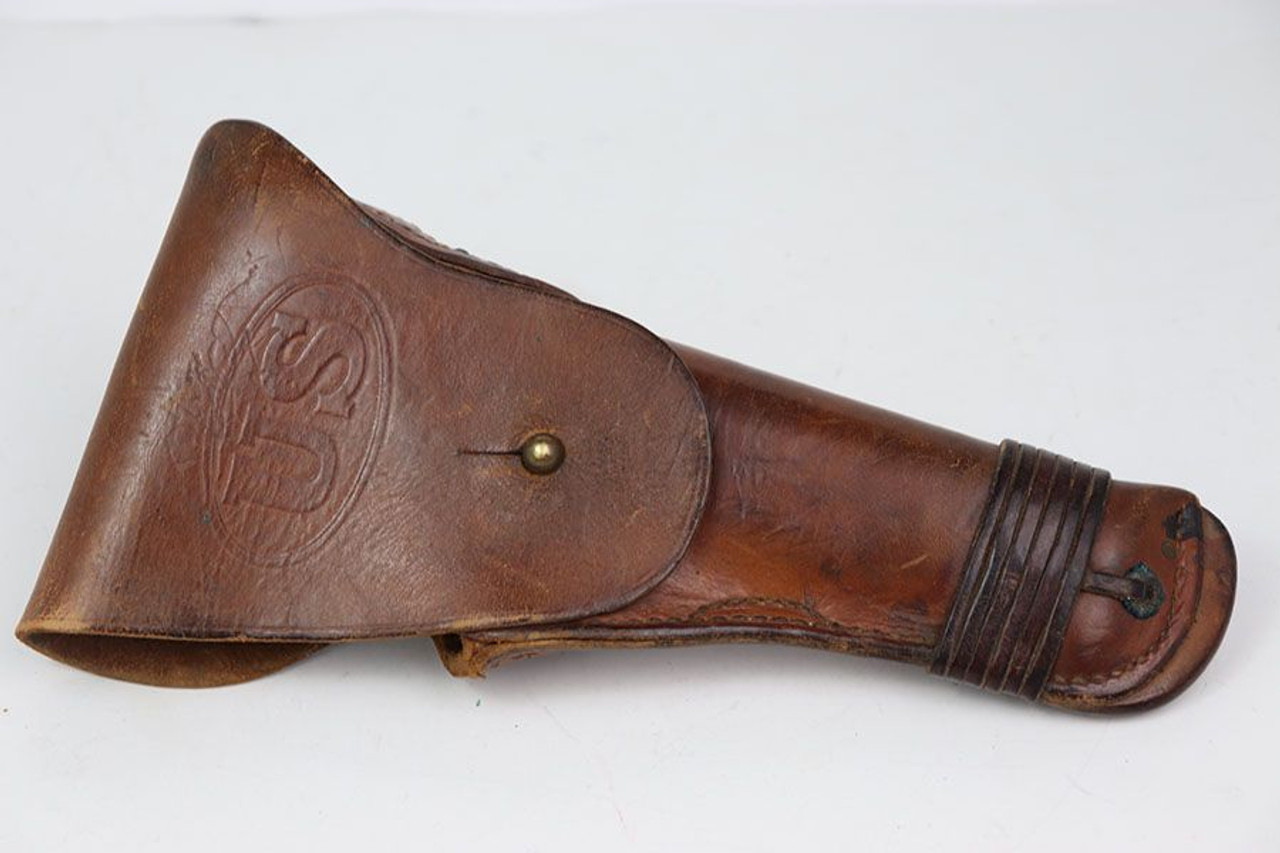1942 Sears M1916 Holster with Leather Leg Strap - 1