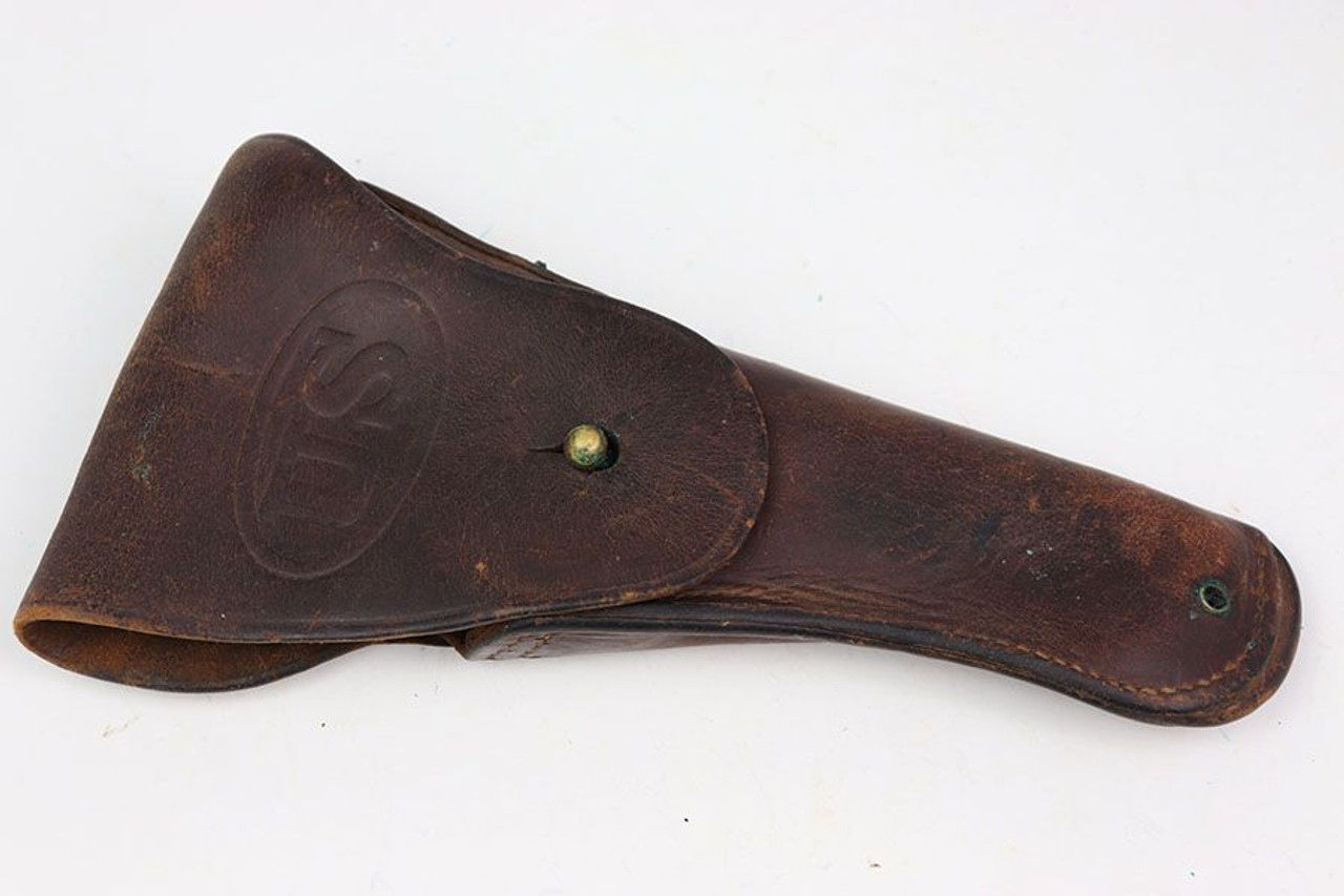 1918 Dated M1916 Holster by Warren Leather Goods - 1