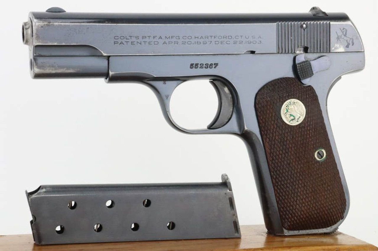1941 Colt Model 1903 Pocket Hammerless - With Factory Letter - 1