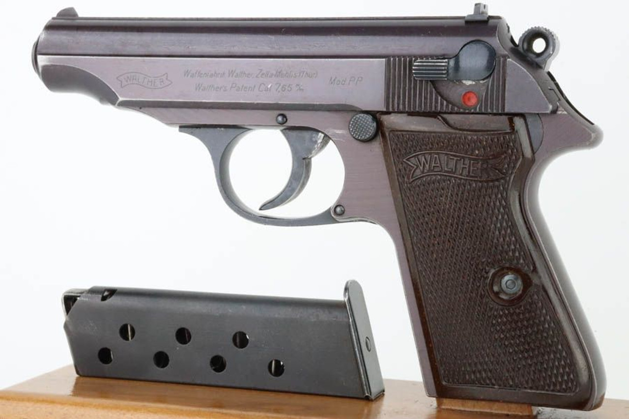 Minty Walther PP - Plum Finish With Red Grips - 1