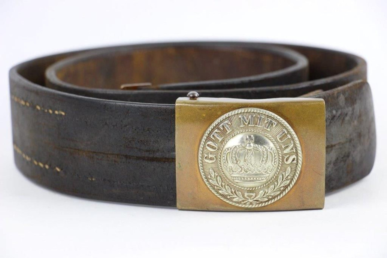 Imperial German Belt & Buckle - 1