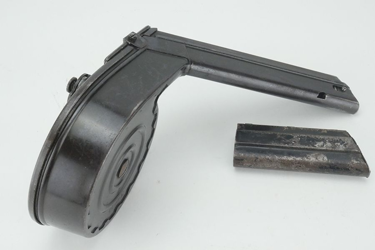 Artillery Luger Snail Drum Magazine & Dust Cover - 1