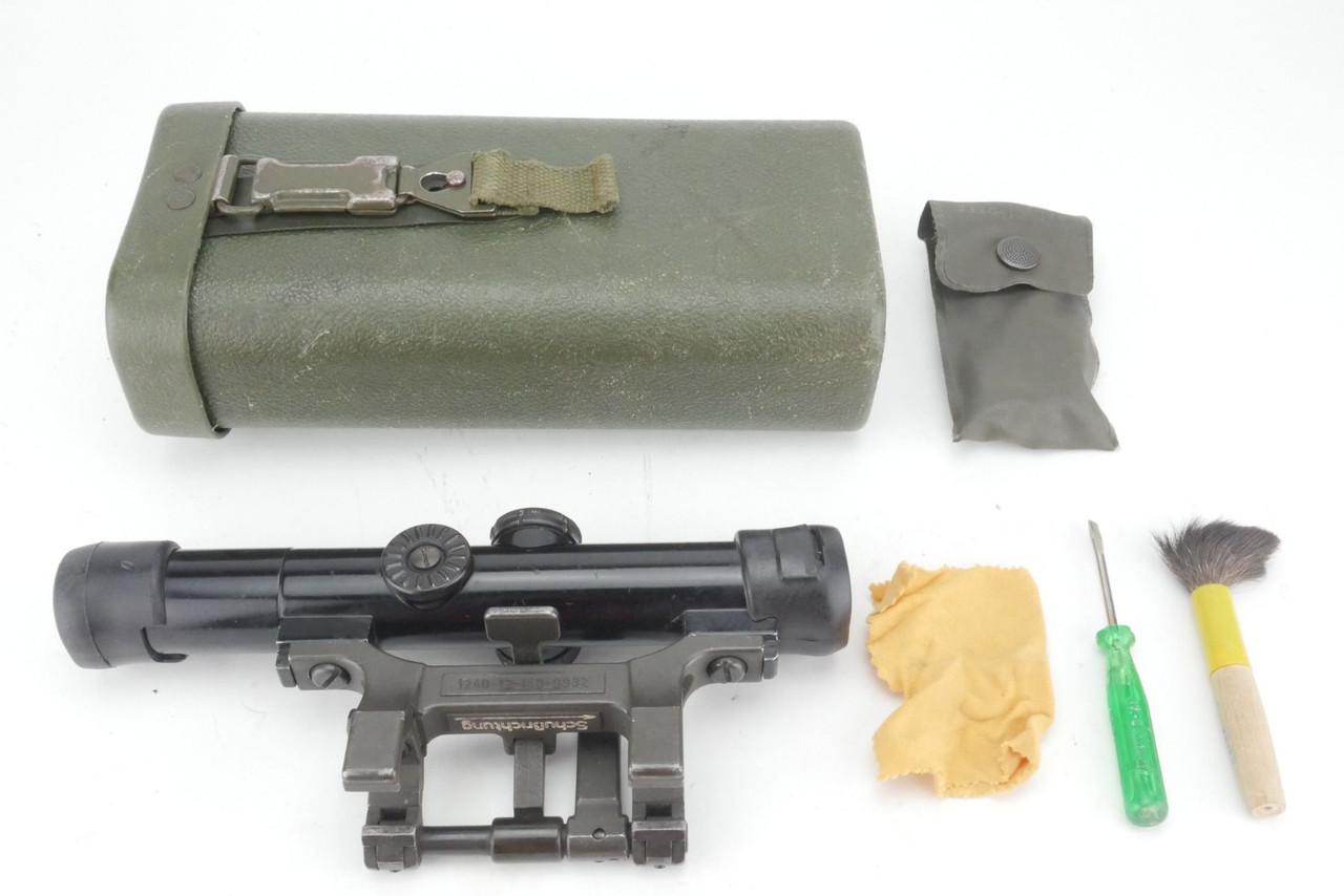Excellent, Cased Wetzlar G3 ZF-1 4x24 Scope & Claw Mount - HK 91/93/33 - 1