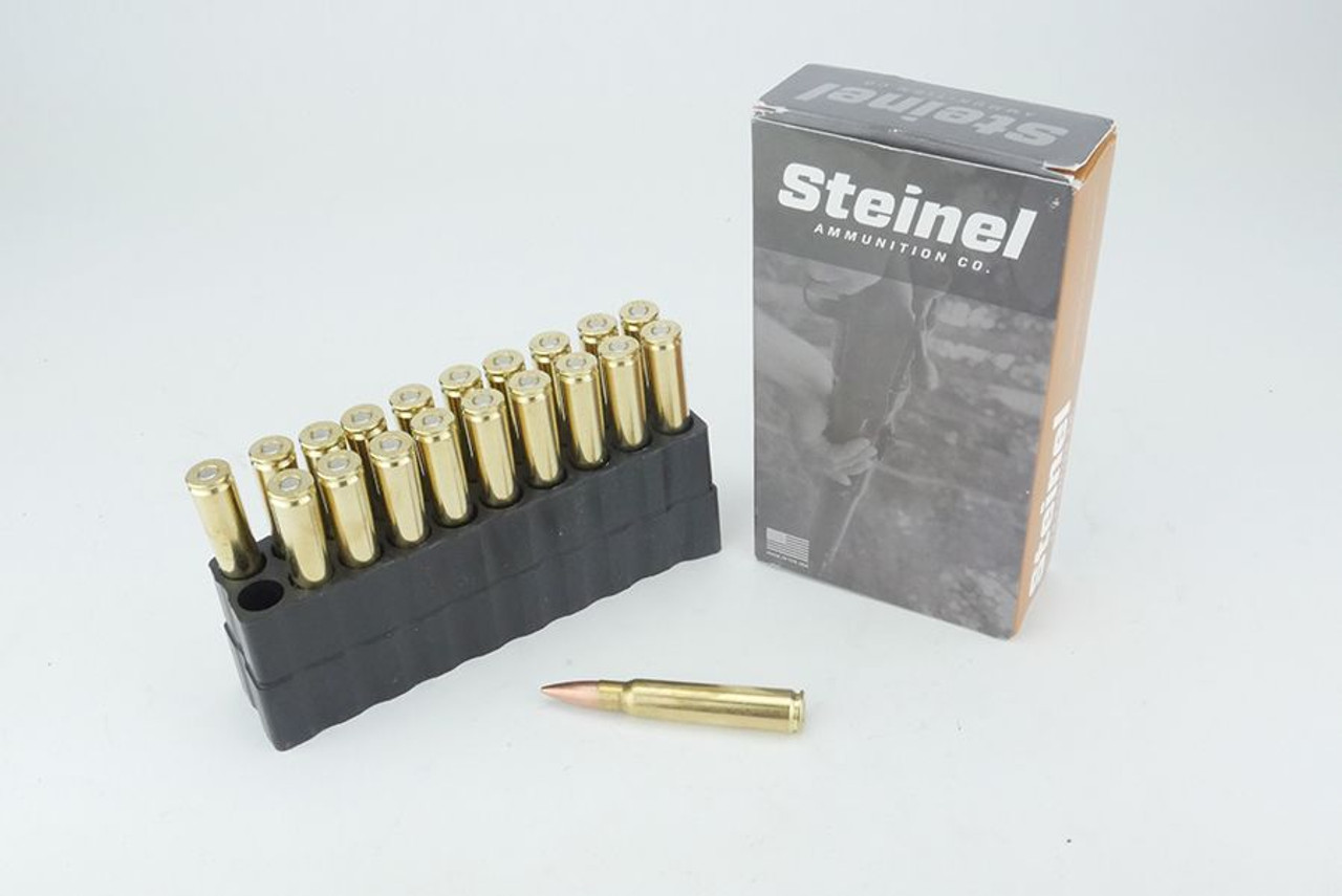 Steinel 7.7mm Arisaka Ammo FMJ 150gr - 20 Round Box - 1