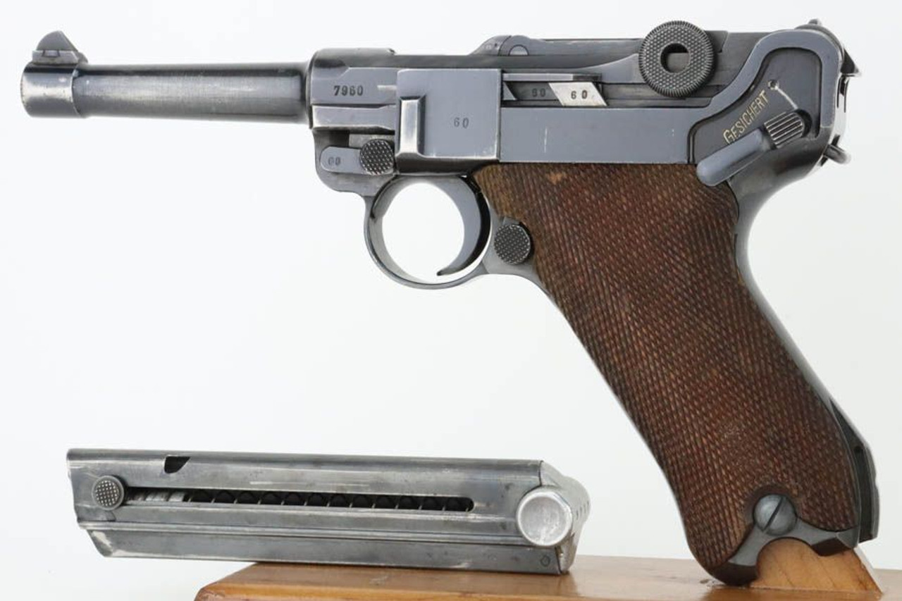 1938 Nazi Mauser Luger - 1