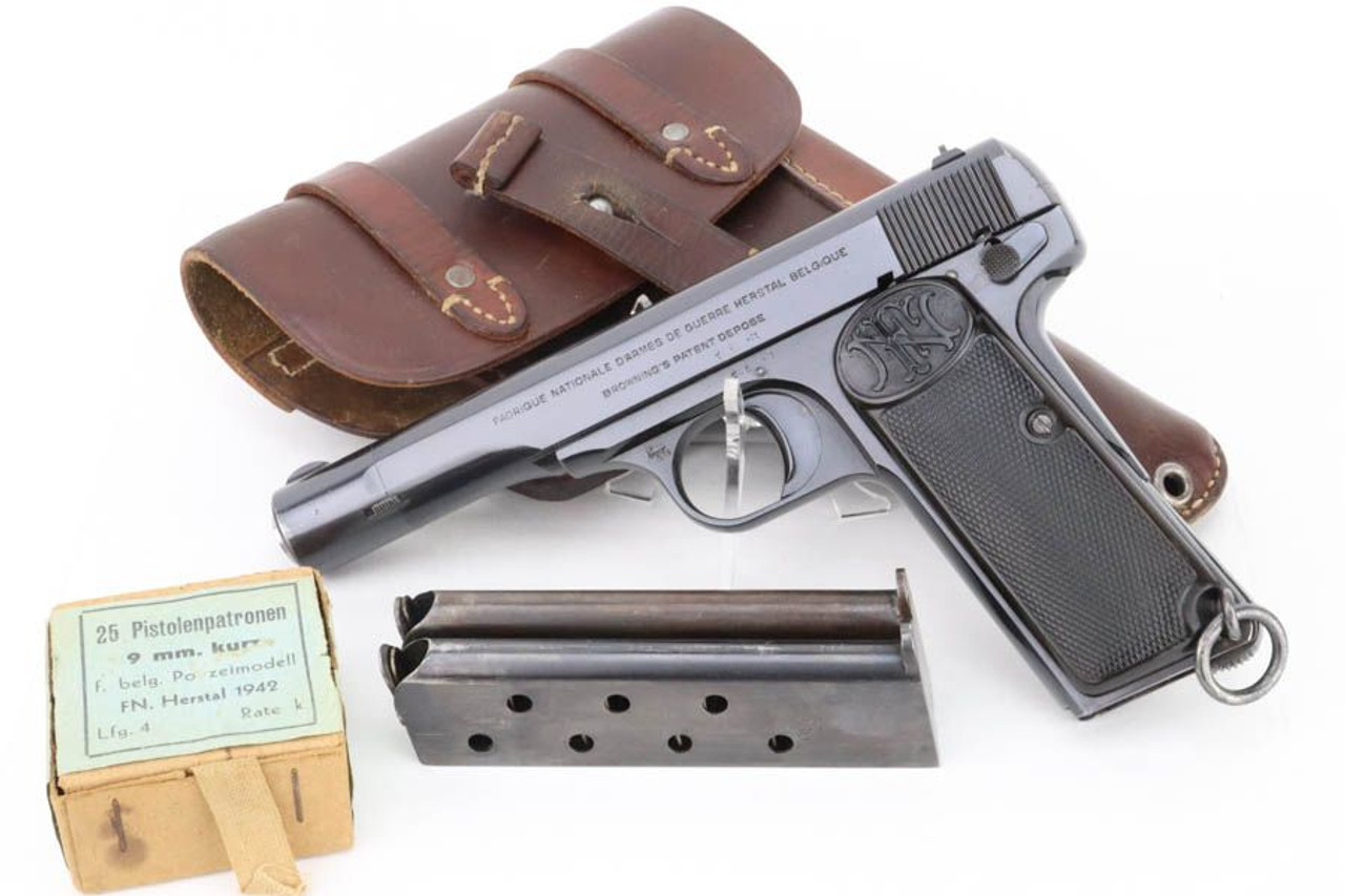 Exceptional, Rare Nazi FN Browning M1922 Rig - 1