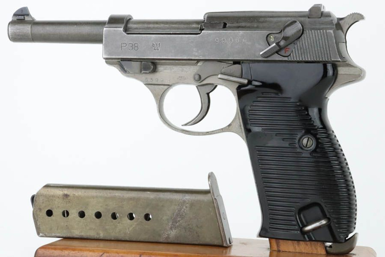 Rare All-Phosphate 1944 Mauser P.38 - BYF 44 - 1