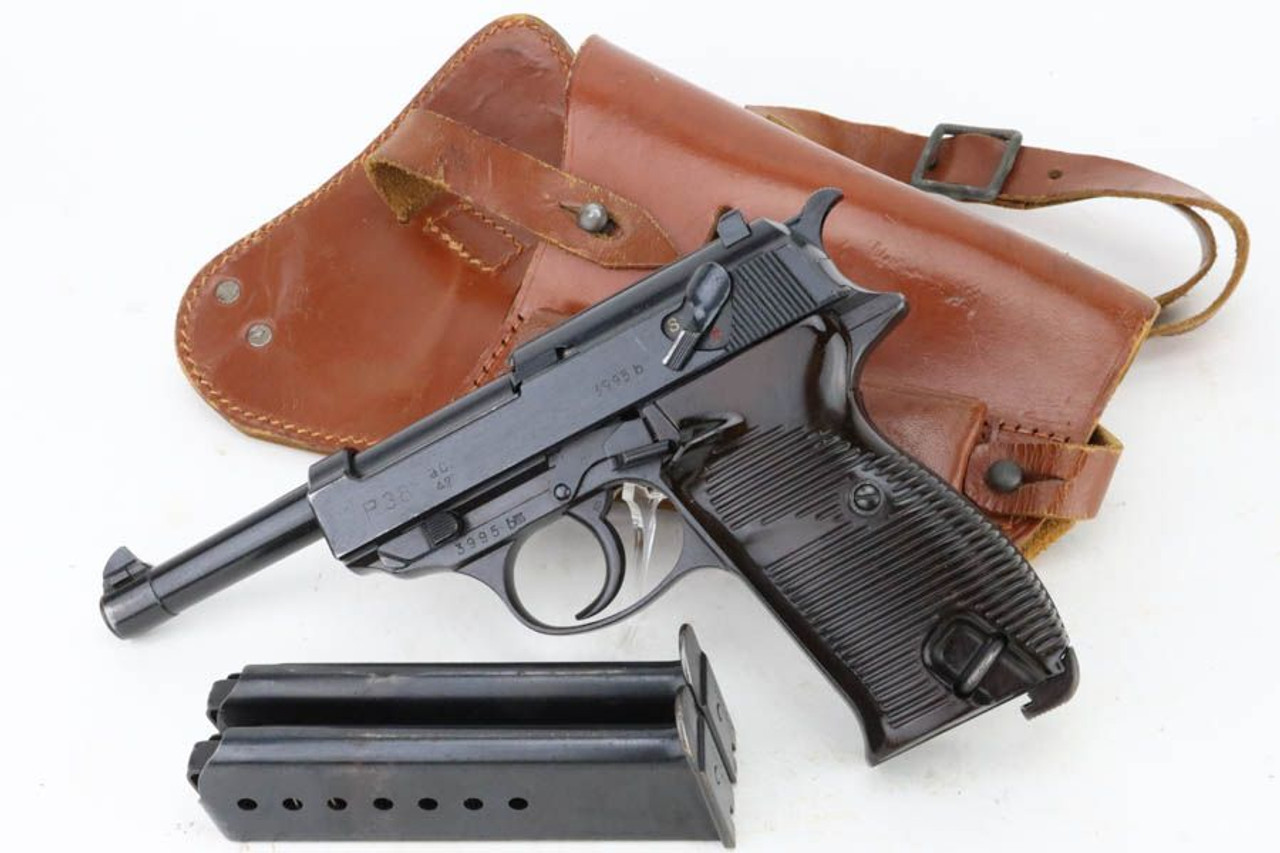 Minty AC 42 Walther P.38 Rig - Two Matching Magazines - 1