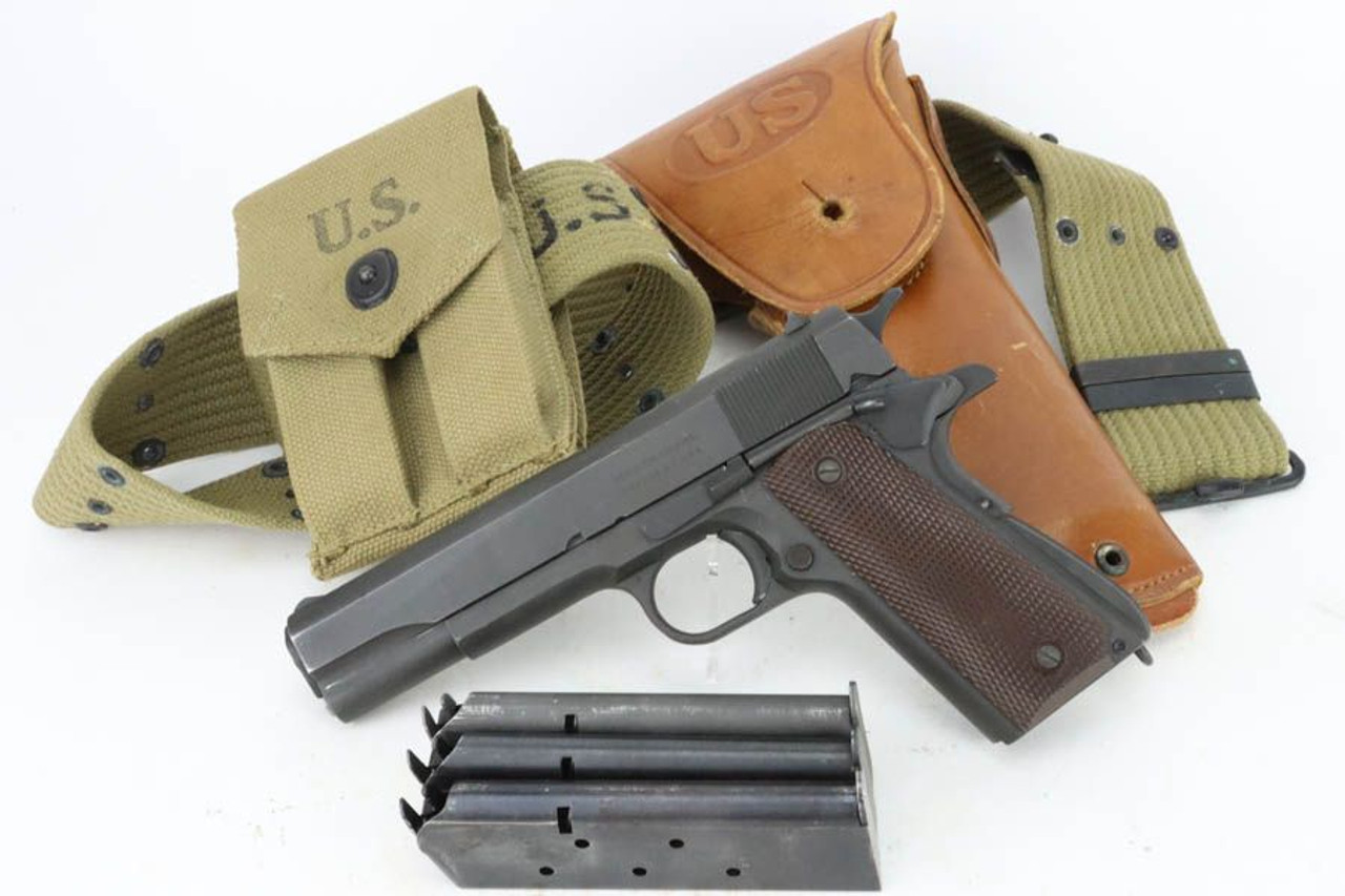 Mint, Complete 1945 Remington Rand 1911A1 Rig - 1