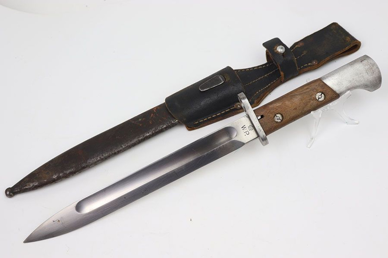 Polish Wz-29 M1930 Mauser Bayonet with Scabbard and Frog - 1