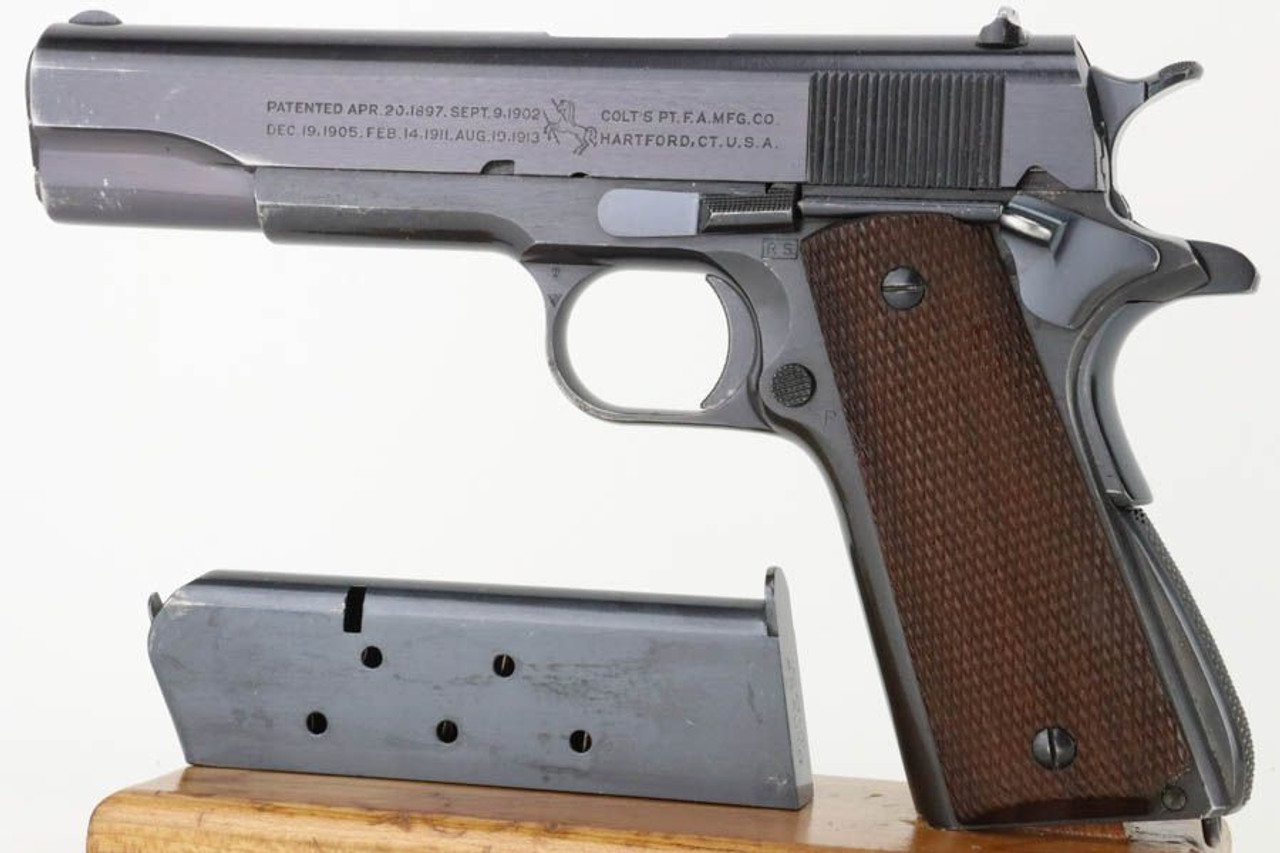 Exceptional, Blued Colt 1911A1 - 1941 Mfg - 1