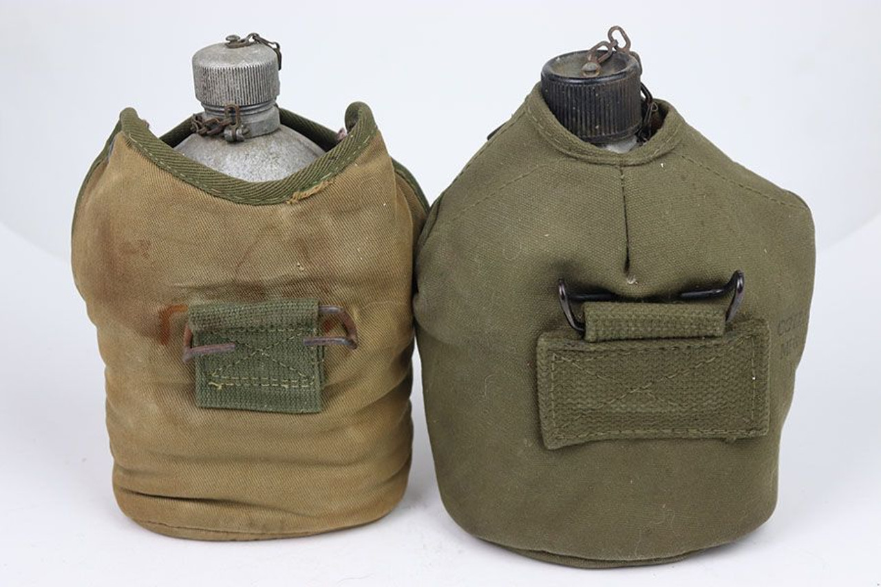 WW2 US Canteen and Pouch Pair - 1