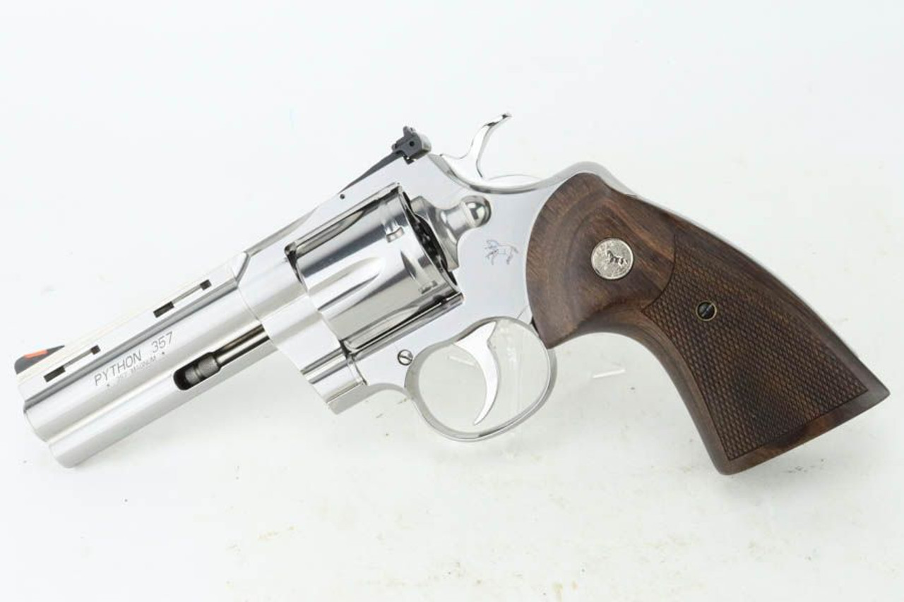 Stainless Colt Python Revolver - .357 Magnum - 1