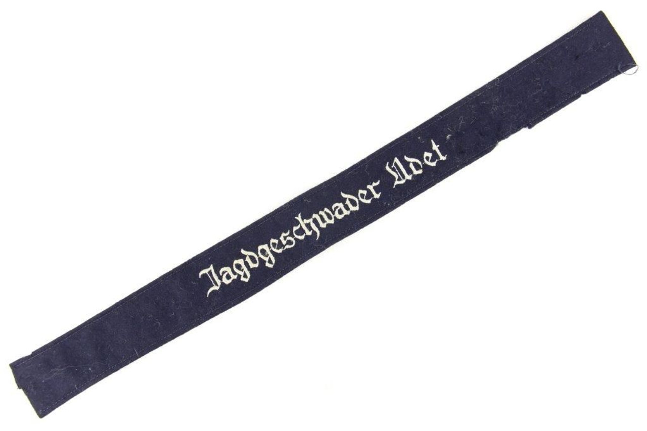 Luftwaffe Jagdgeschwader Udet Cuff Title - 1