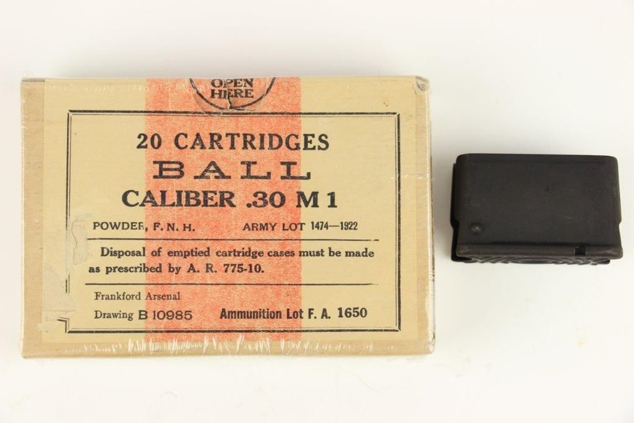 Frankford Arsenal .30 M1 Ammo with Enbloc Clip - 1