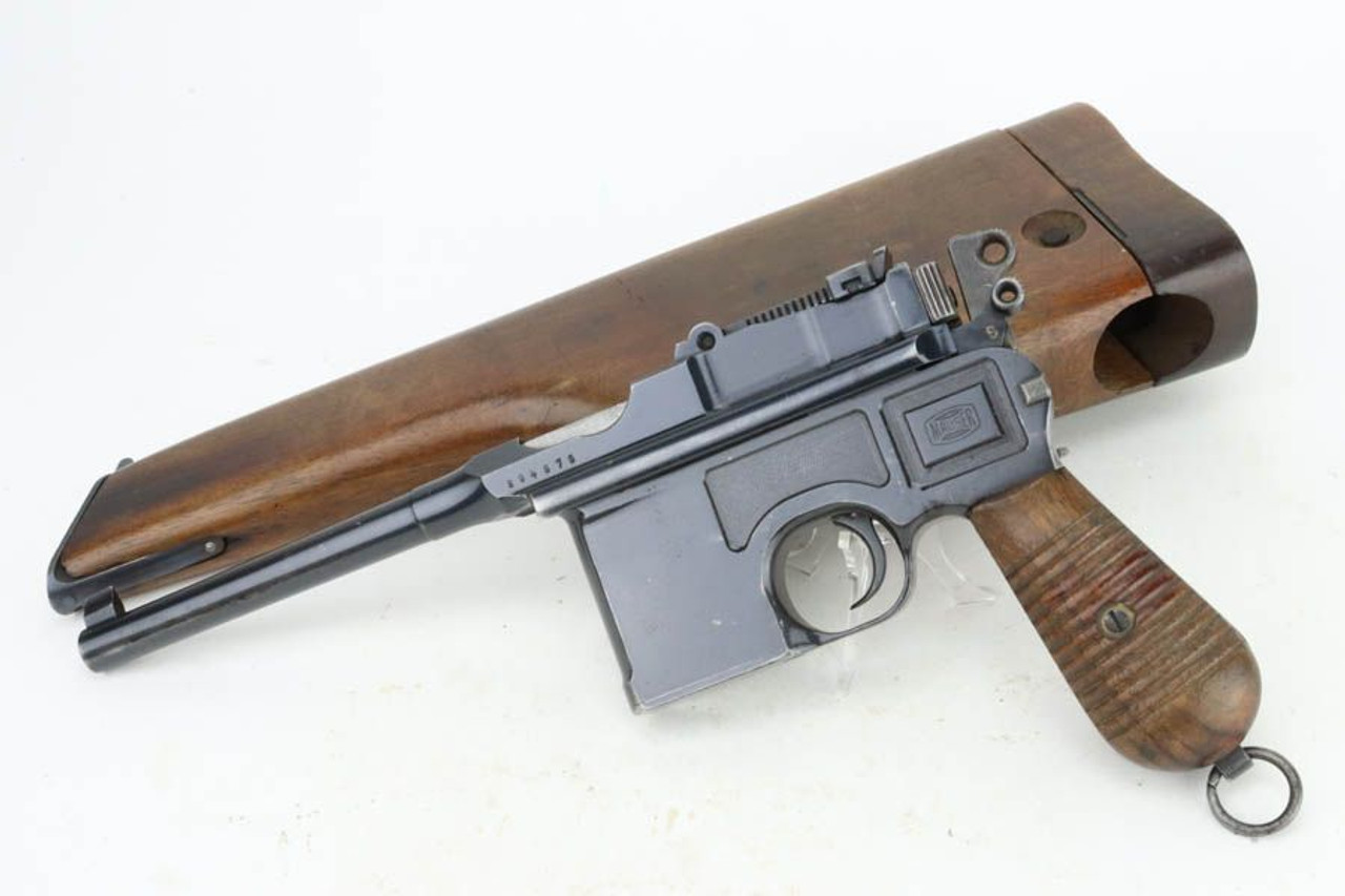Excellent Mauser M1930 Broomhandle Rig - 1