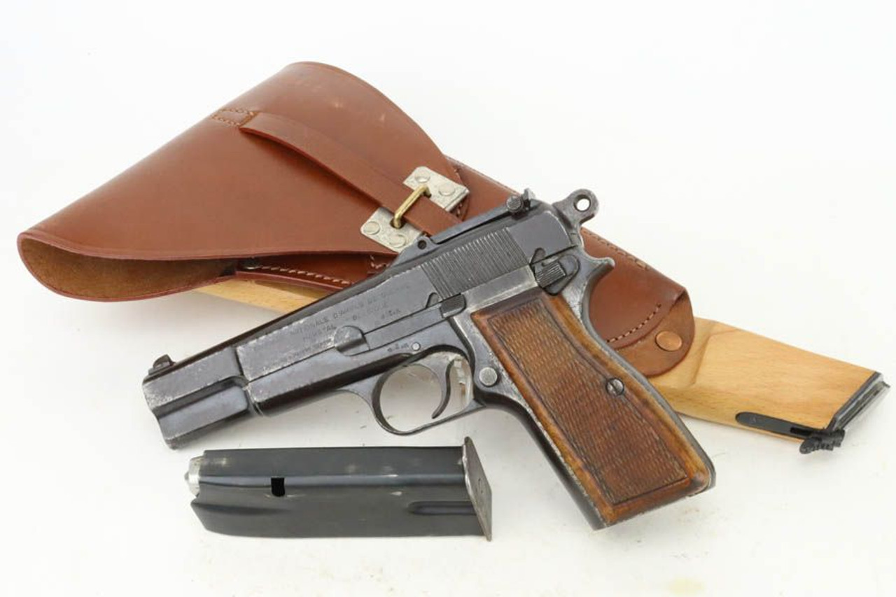 Early, Pre-WW2 FN Browning High Power Rig - 1