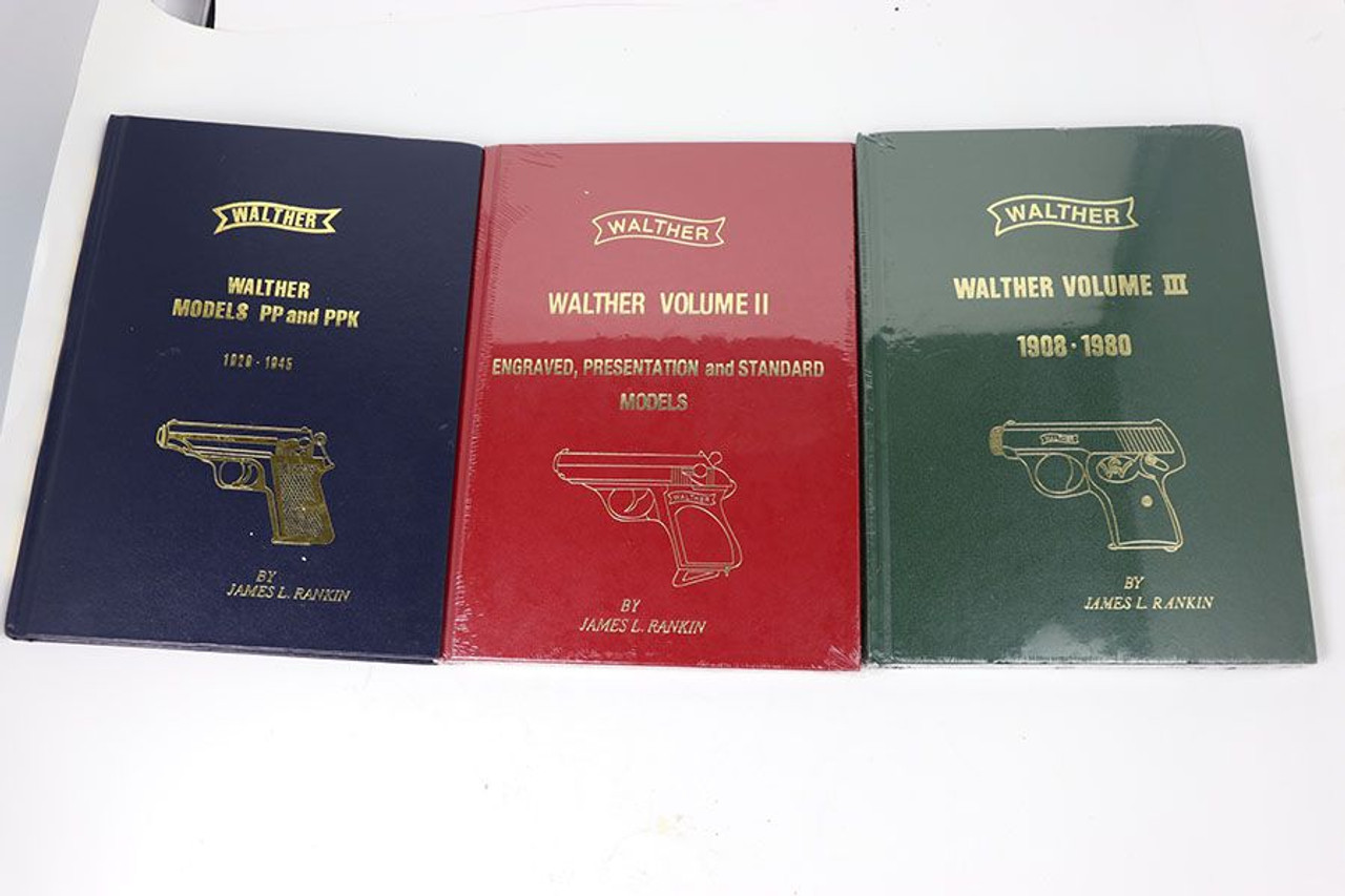 Rankin's 3 Volume Walther Book Set - Signed - 1