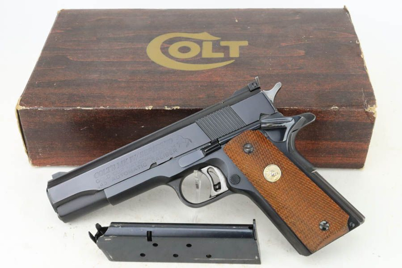 Minty, Boxed Colt MK IV Series 70 - Gold Cup National Match - 1