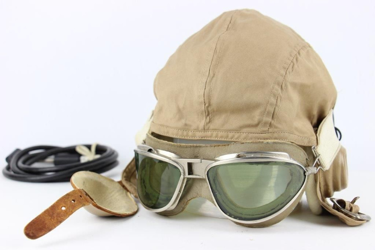 USN M-450 Cloth Flight Helmet with Comms Gear - 1