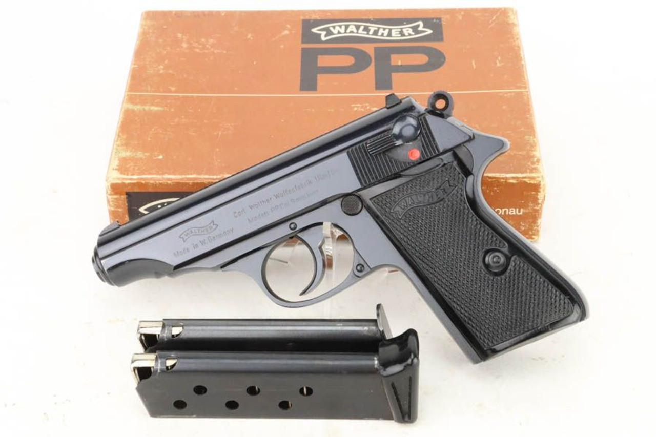 Mint, Boxed 1973 Walther PP - 9mm kurz - 1