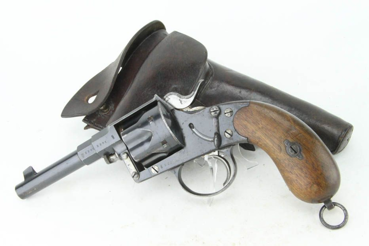 1896 Erfurt Reichsrevolver Rig - Unit Marked - 1