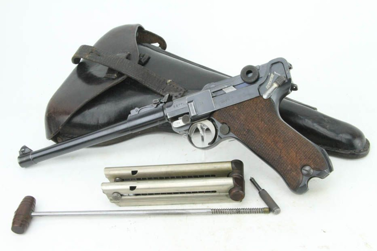 Excellent 1917 DWM Artillery Luger Rig - 1