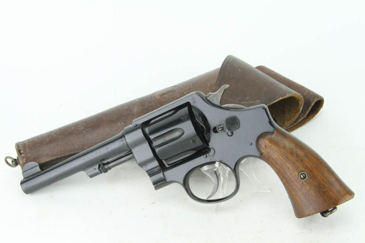 Mint US Army Smith & Wesson Model 1917 Revolver Rig - 1