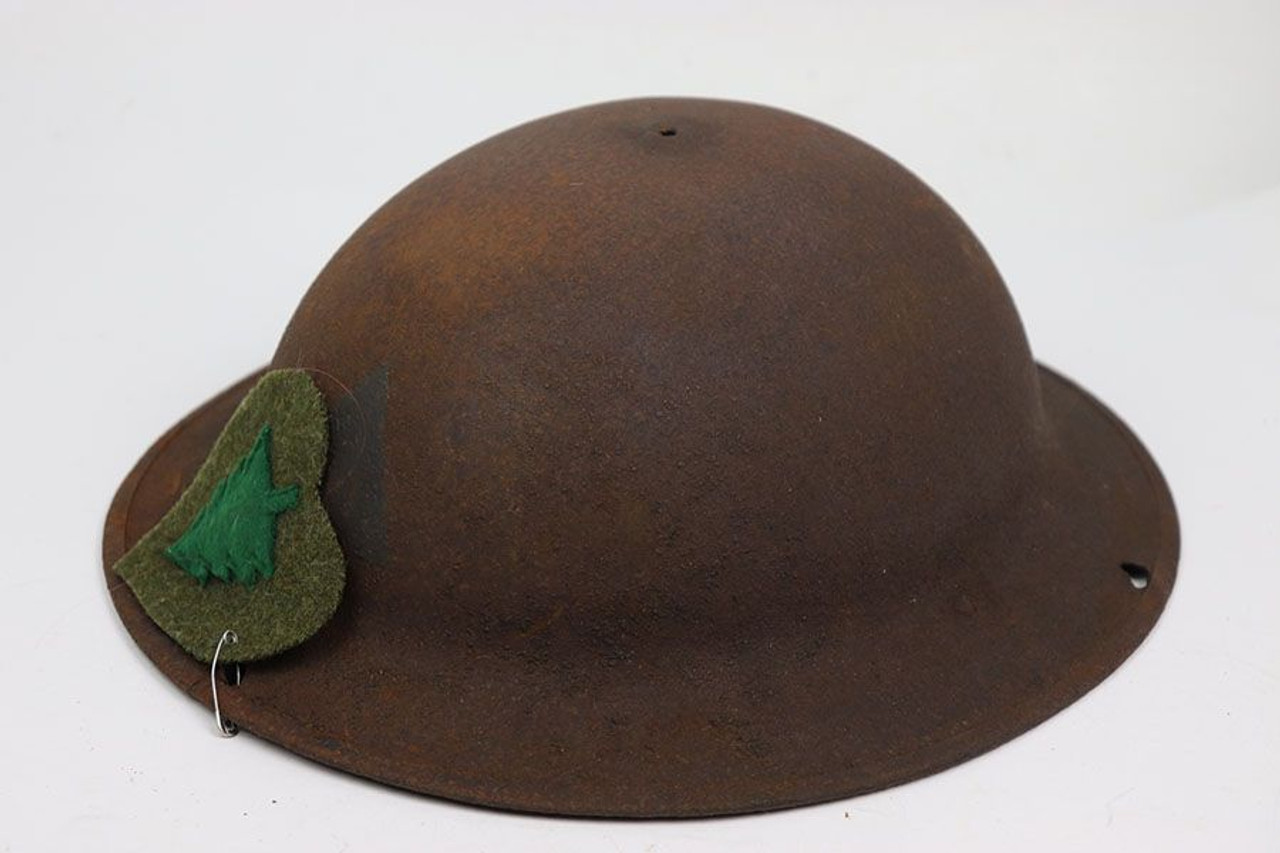 WW1 M1917 Helmet 91st Infantry - 1