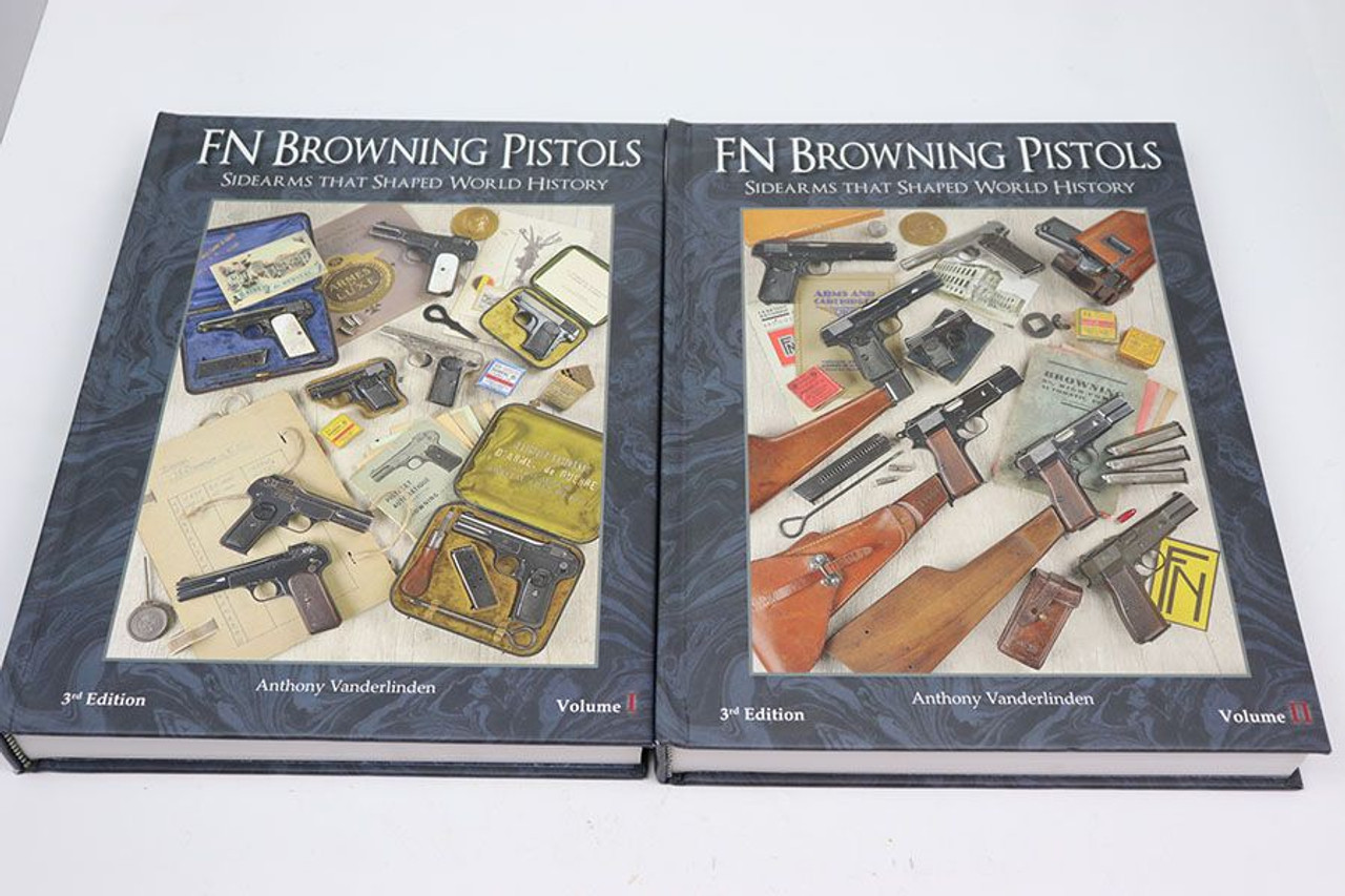 FN Browning Pistols 3rd Edition: 2 Volume Set - Signed - 1
