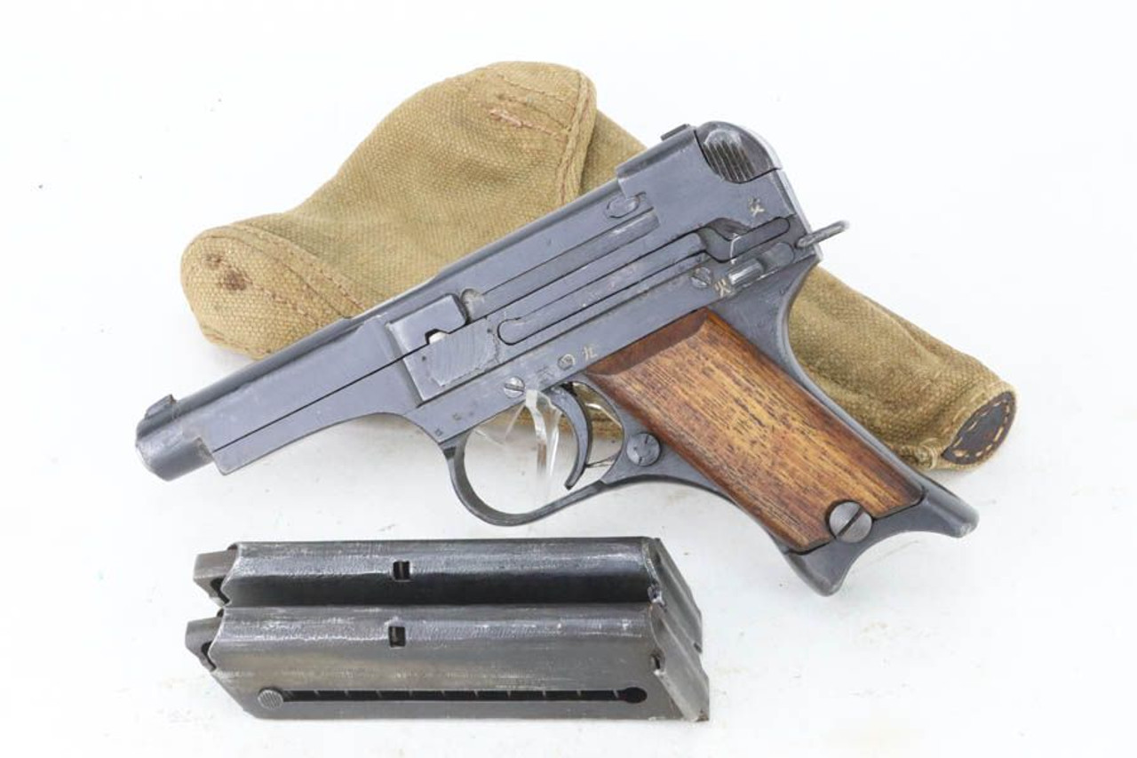 Minty, Late-War Nambu Type 94 Rig - Matching Magazine - 1