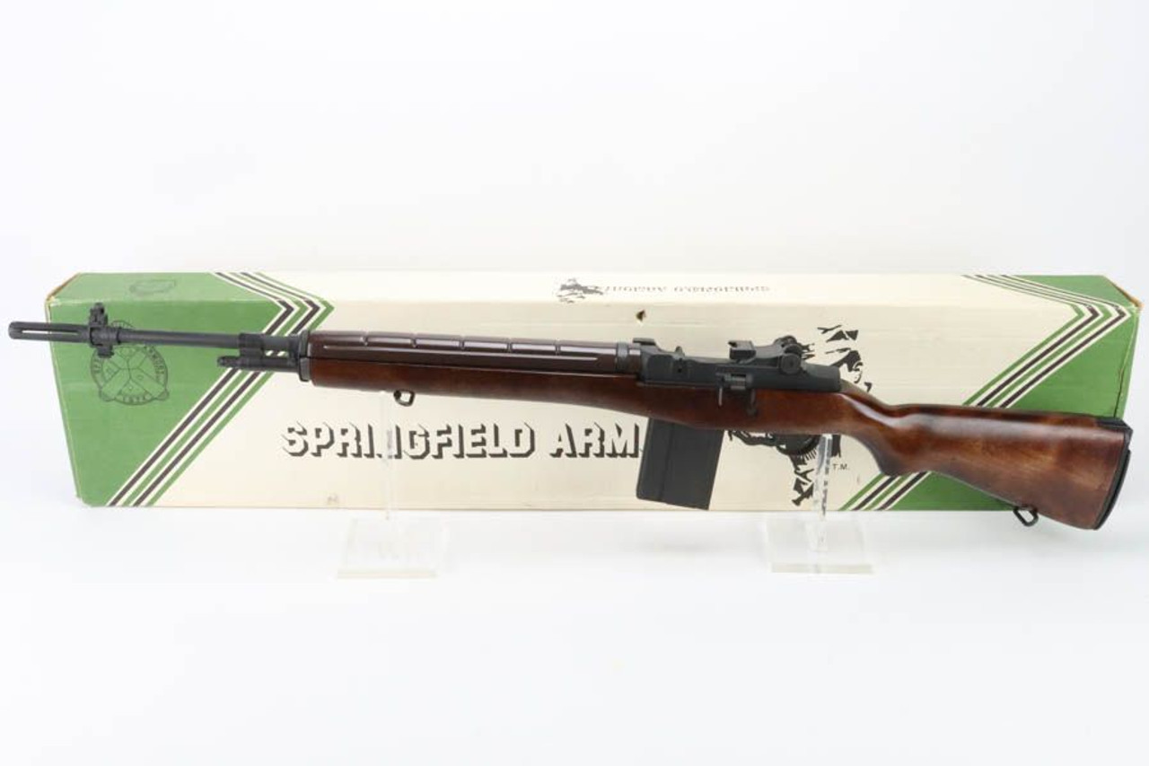 Excellent Boxed Springfield M1A w/ USGI Parts - 1980 mfg - 1