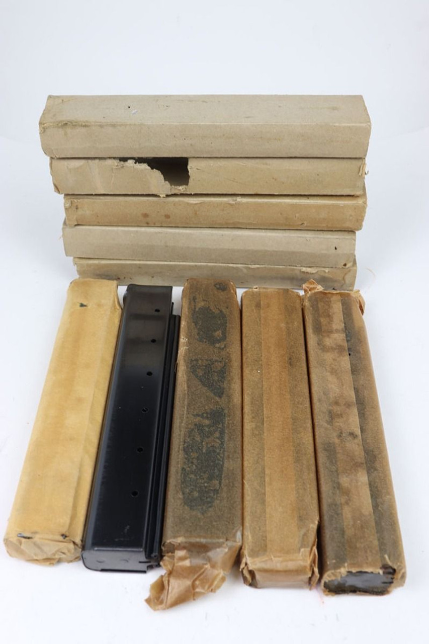 Five Minty WW2 Thompson Magazines - Seymour Products - Original Packaging - 1