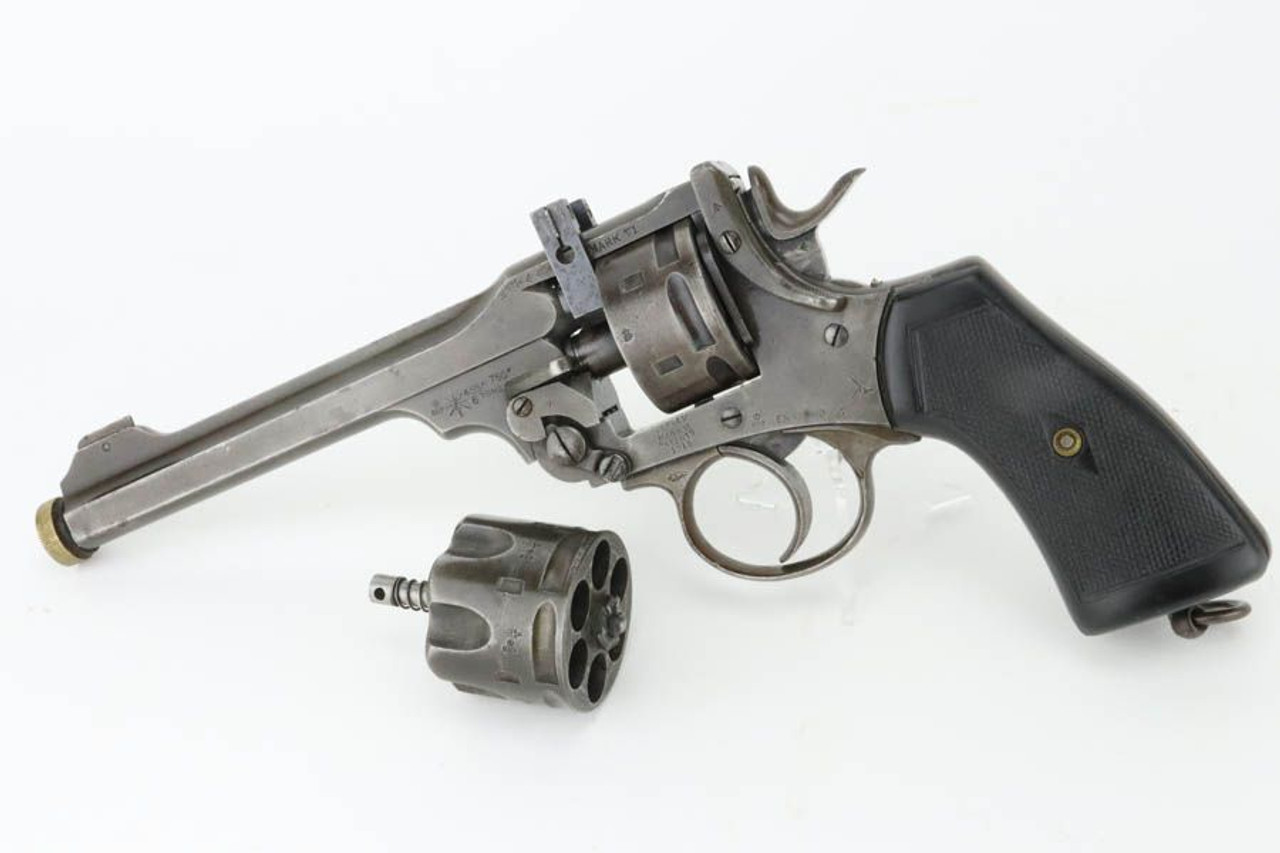 1916 Webley Mark VI Revolver - .22 Caliber Conversion - 1