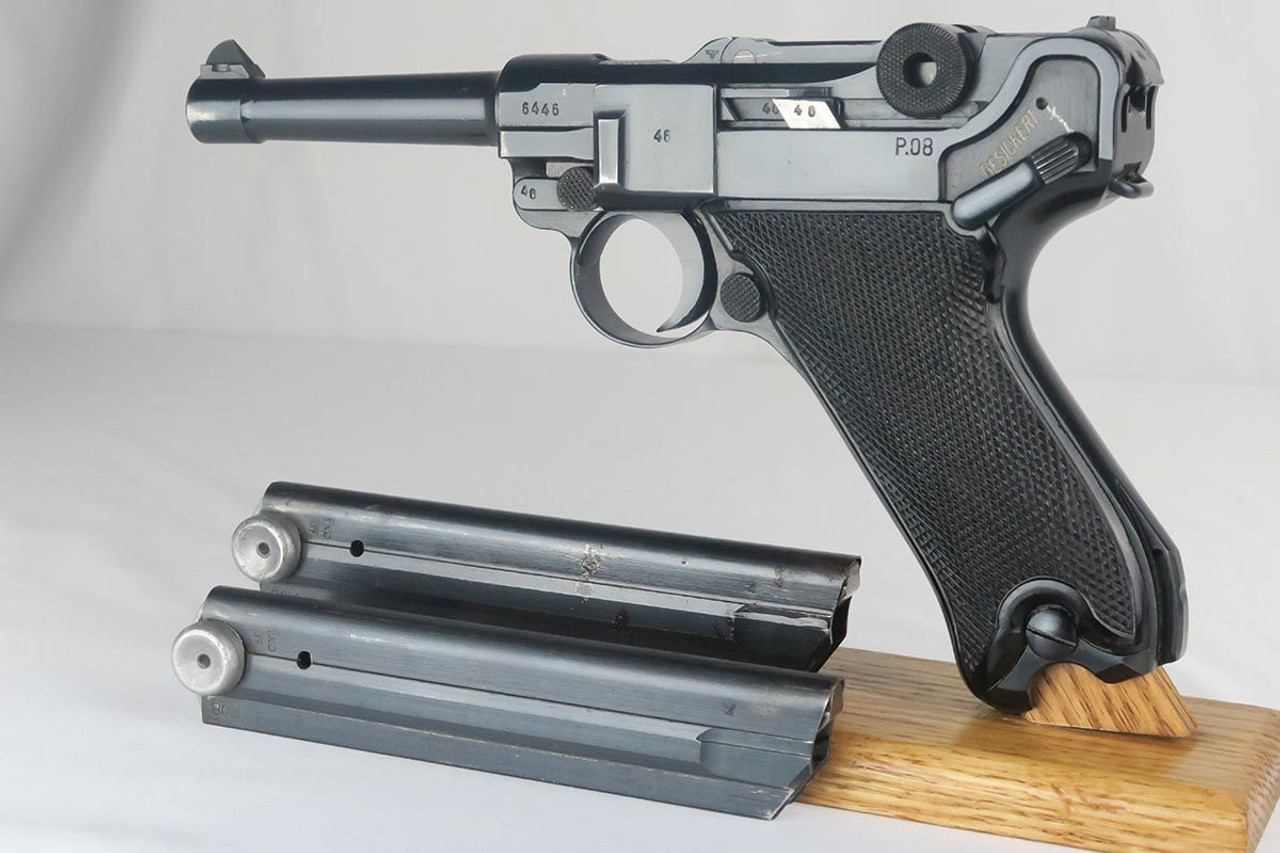 Excellent Mauser byf 41 Luger - Two Matching Magazines - 1