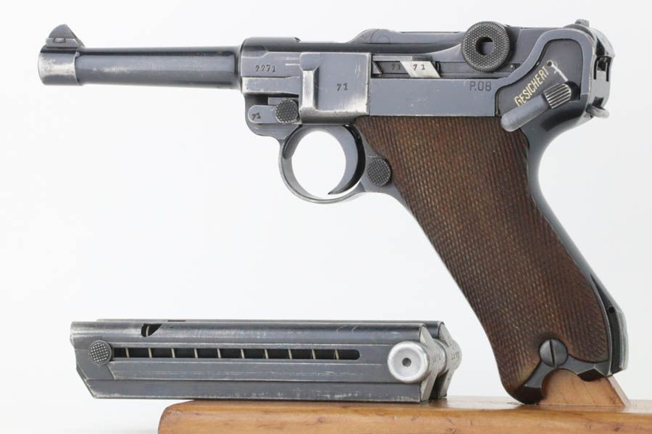 BYF 41 Mauser Luger - Two Matching Magazines - 1