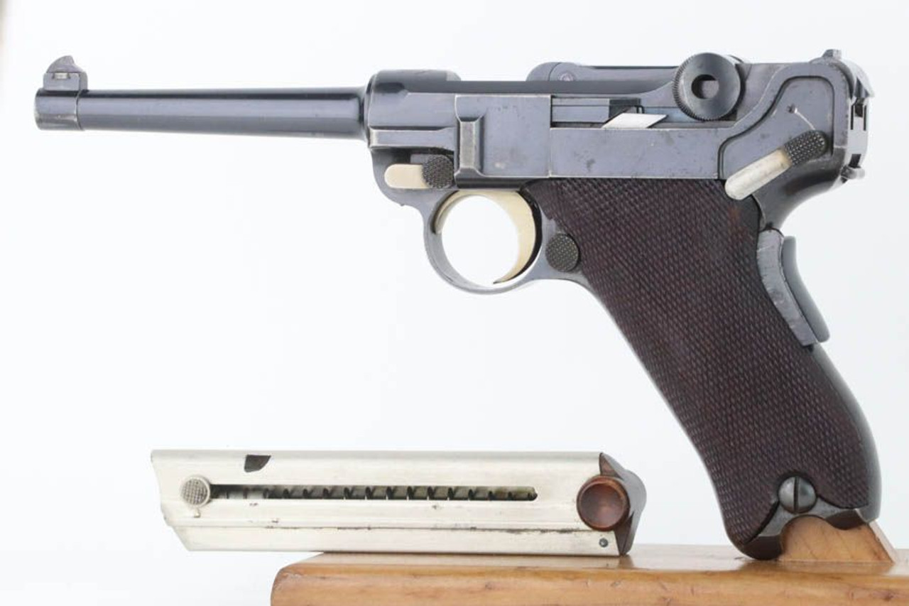 Rare American Eagle DWM Luger - Army Test - 1