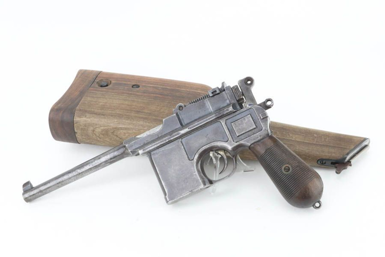 Commercial Mauser C96 Rig - Likely WW2 Capture - 1