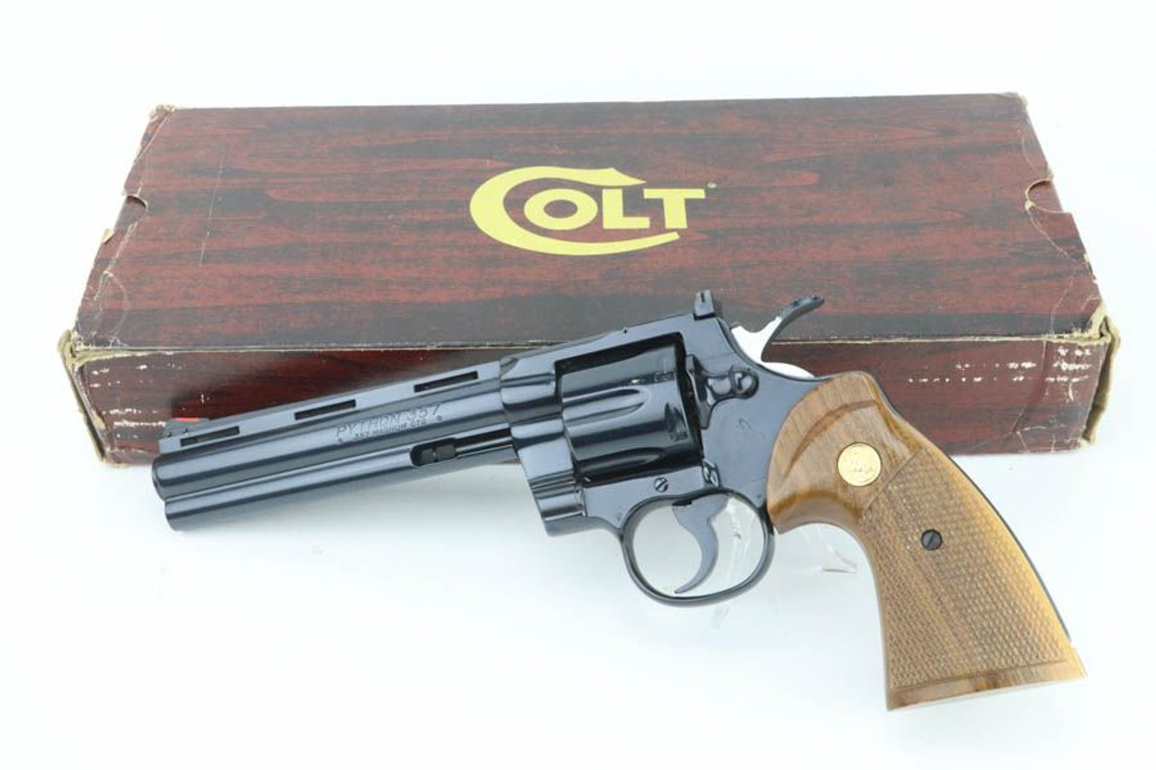 ANIB Colt Python 6" bbl - 1982 mfg - 1