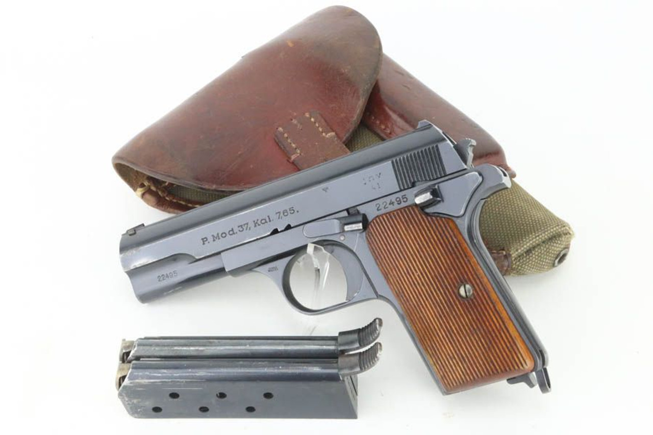 Excellent 1941 Femaru M37 Rig - Two Matching Magazines - 1