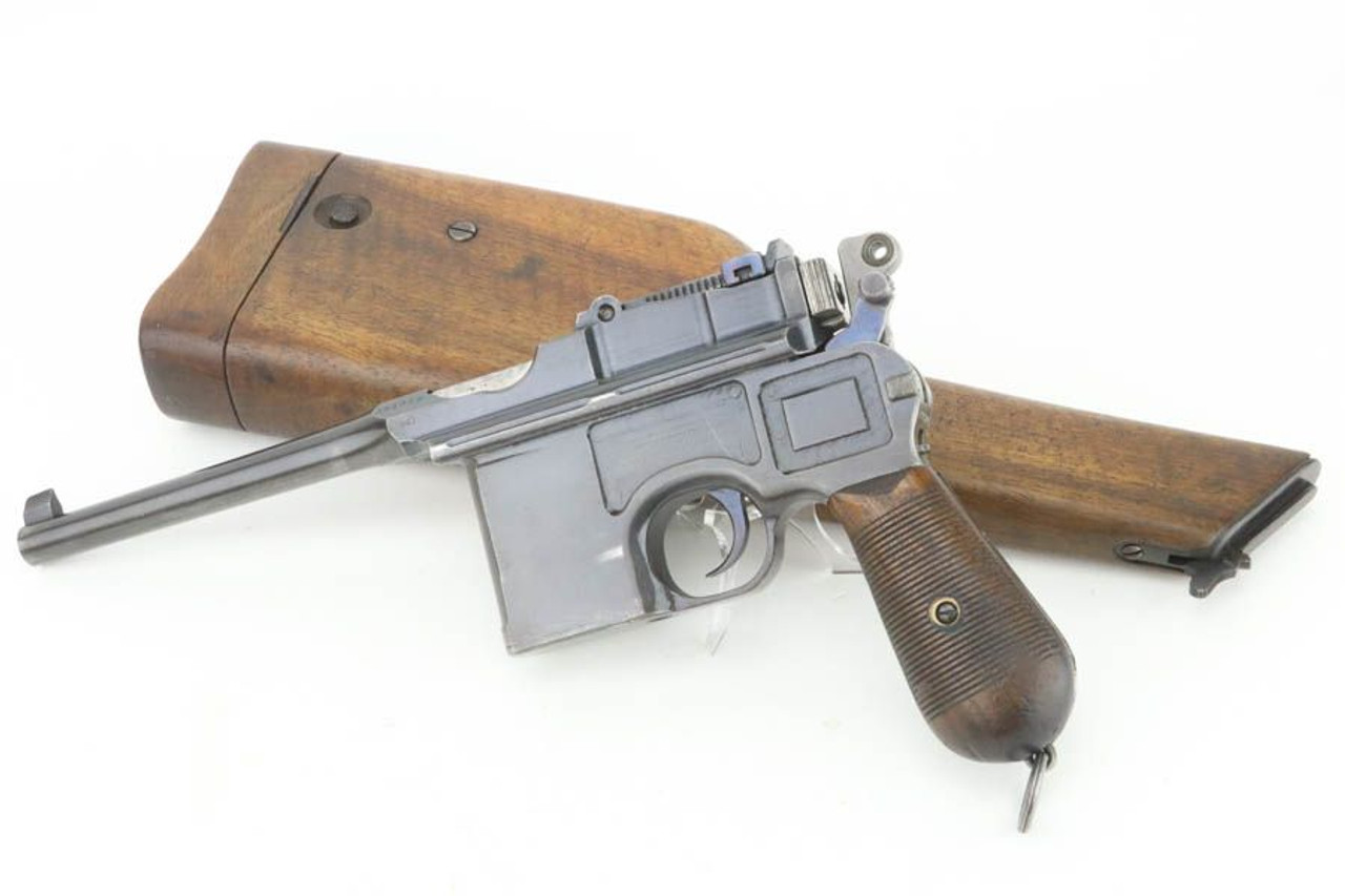 Imperial-Proofed Mauser C96 Rig - Matching Stock - 1
