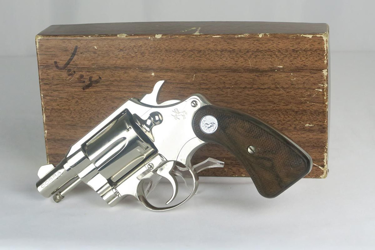 Rare 1965 Nickeled Colt Cobra - ANIB - 1