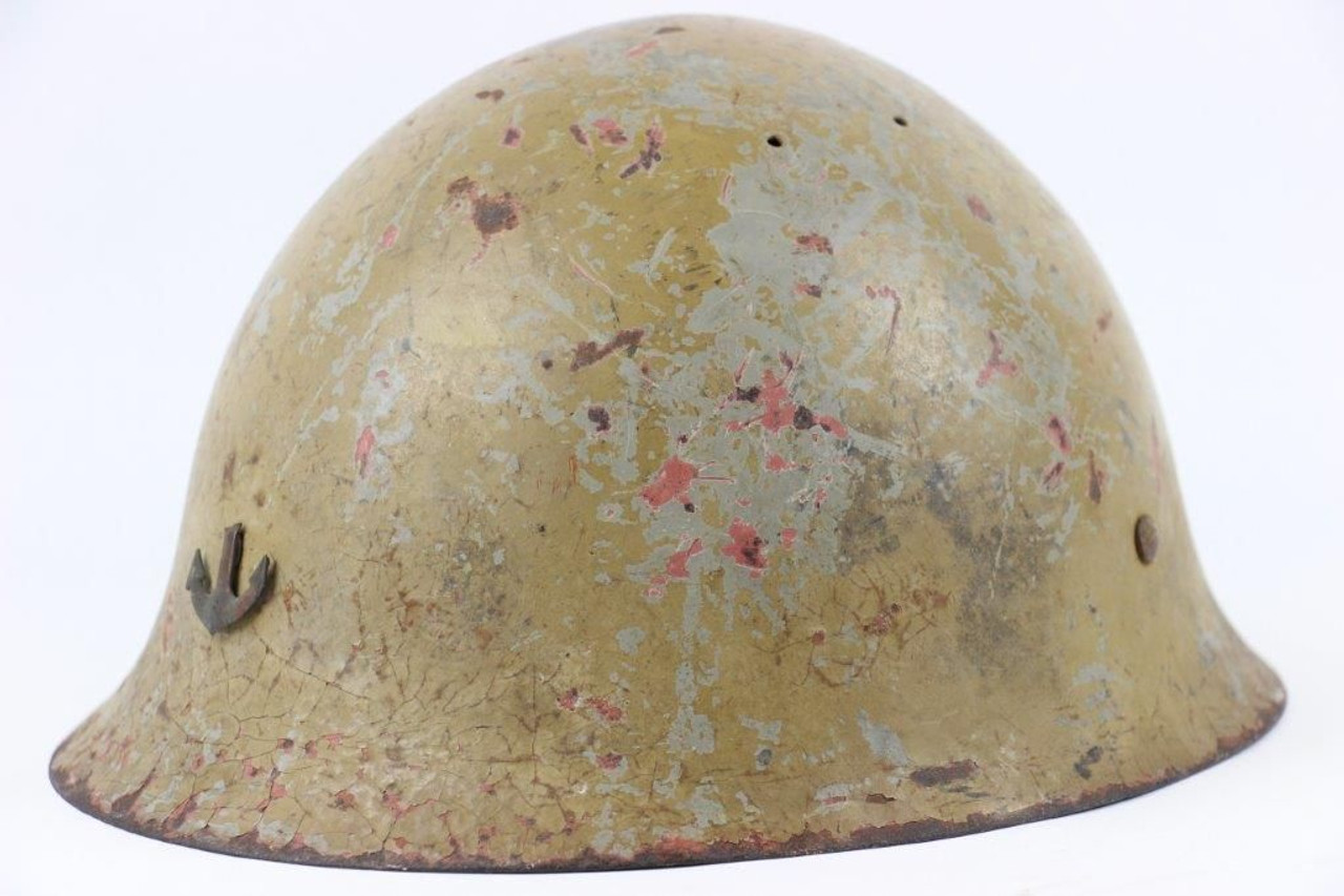 Rare Japanese Naval Landing Forces Helmet - 1