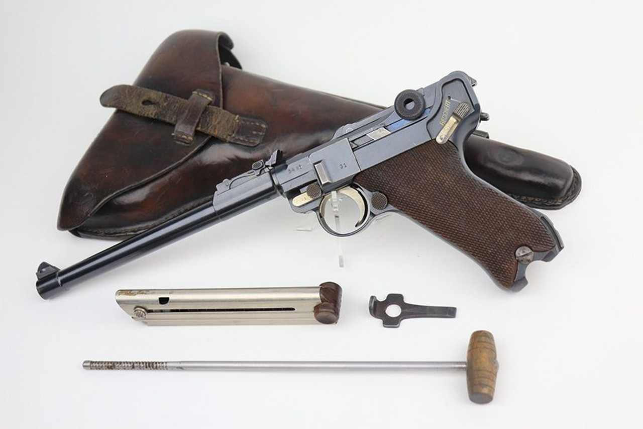Beautiful 1917 DWM Artillery Luger Rig - 1