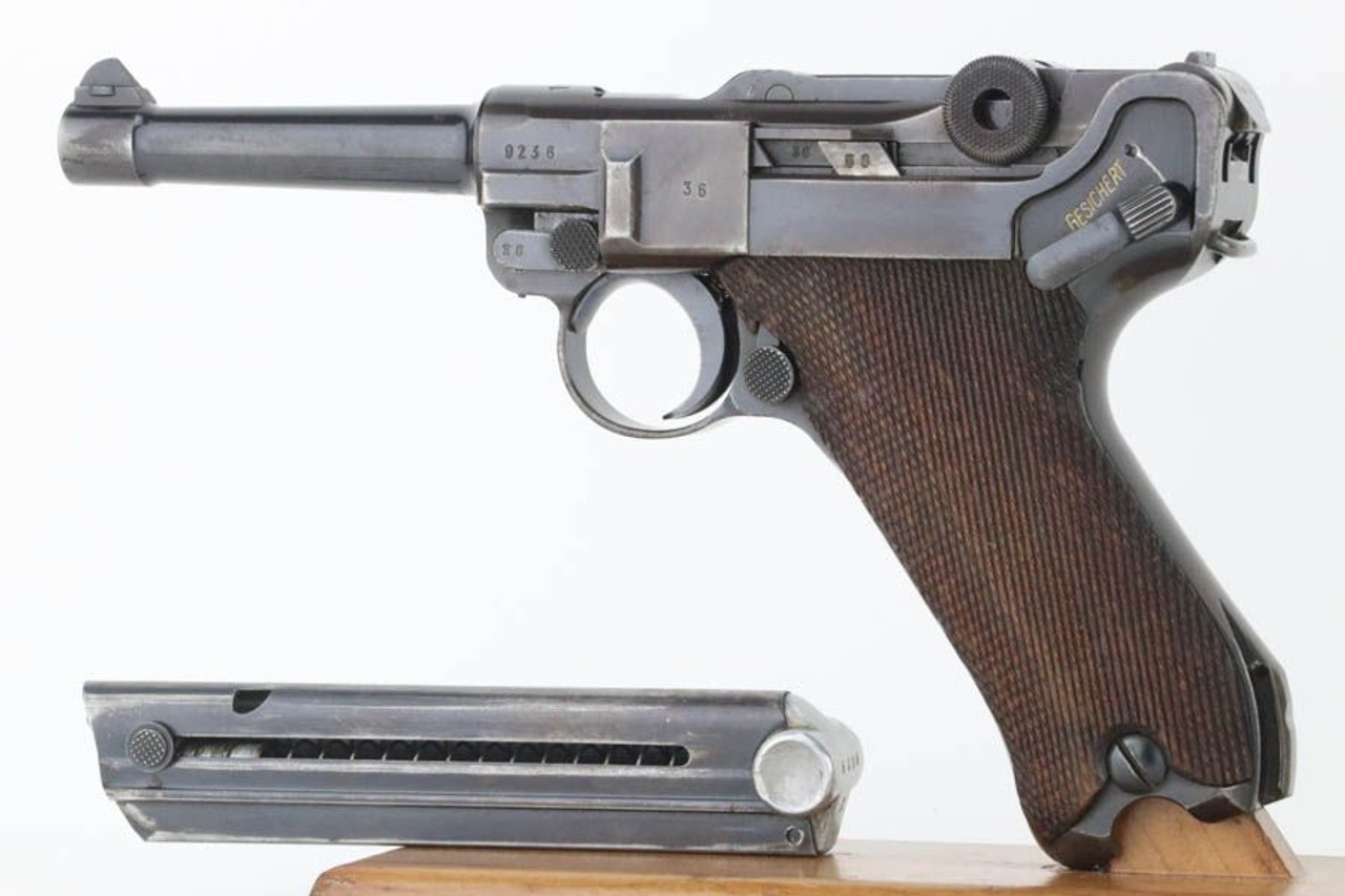 1938 Nazi Mauser Luger - 1