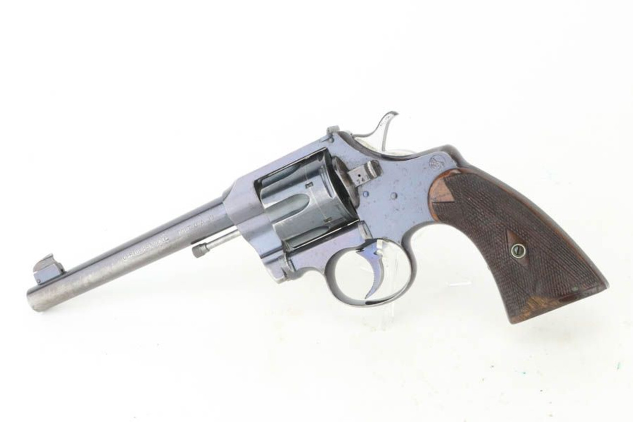 Early Colt Officer's Model Revolver w/ Colt Letter - 1907 mfg - 1