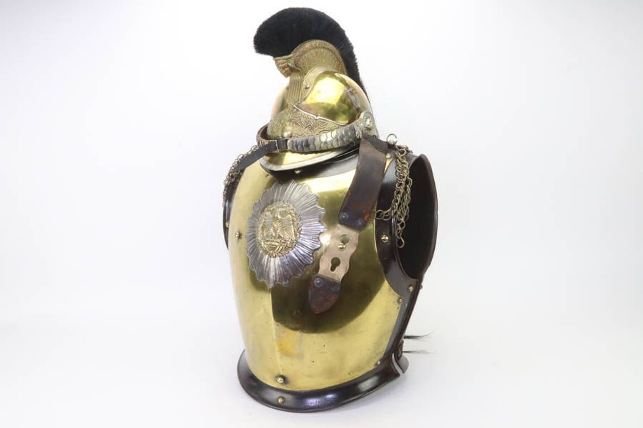 French Second Empire Carabiniers Cuirass Armor & Helmet - 1