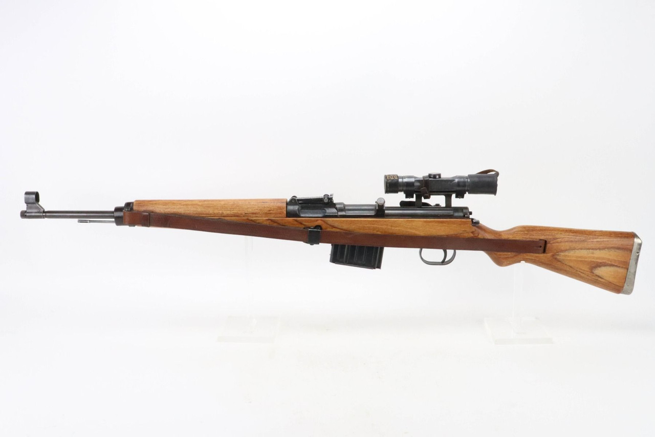Nice Walther G.43 "Milled Window" w/ ZF.4 Scope - 1943 mfg - 1