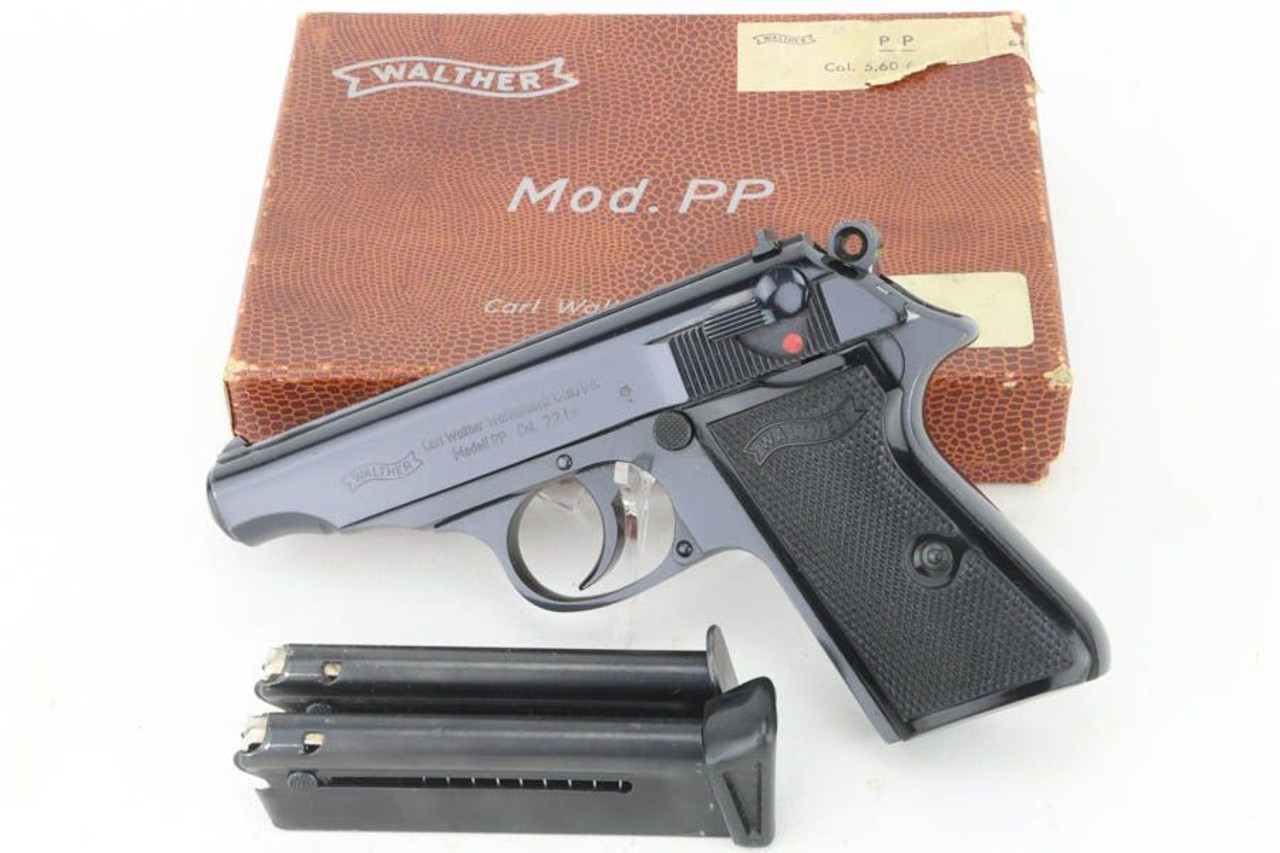 Excellent, Boxed 1965 Walther PP - .22 LR - 1